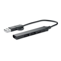 Hub USB z 4 portami 19 cm